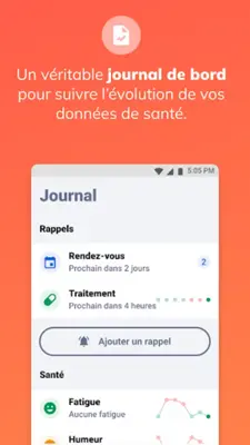 Cleo  mieux vivre avec la SEP android App screenshot 5